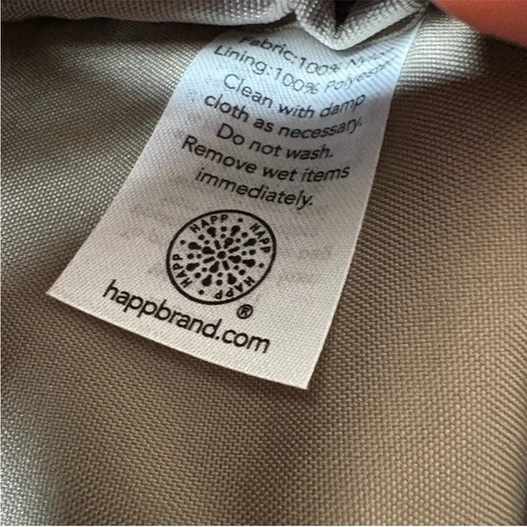 HAPP Levy Elegant Black Gold Trim Quilted Baby Shoulder Bag convertible Backpack - Picture 9 of 16